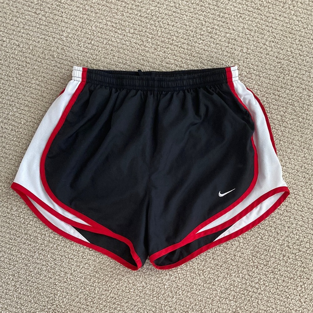 NEW Nike Tempo Shorts Dri-Fit Black White Small Running Bottoms Lined NWOT